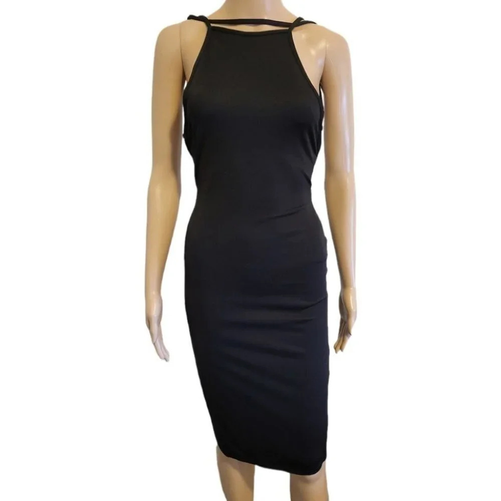 Sexy Black Dress by PrettyLittleThing (size 2)